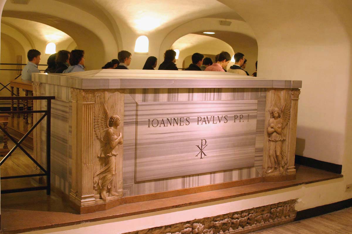 The Tomb of John Paul I - Vatican Grottoes